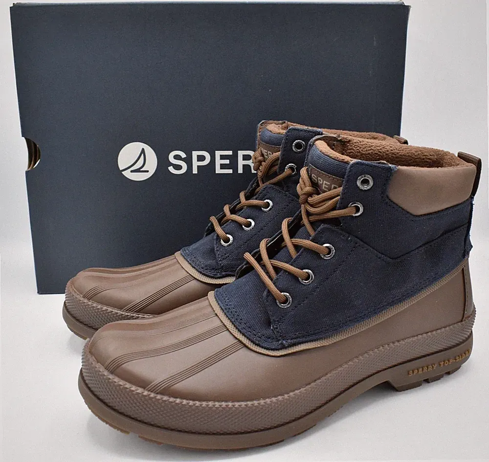 Sperry Mens Size 8.5 Cold Bay Waxed Marine Insulated Water Resistant Chukka Boot